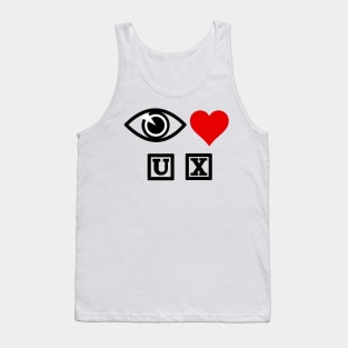 Eye heart UX Tank Top